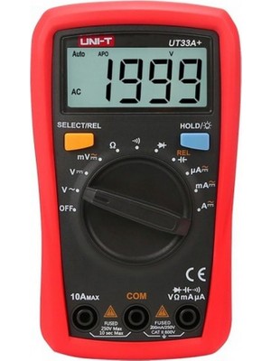 Uni-T UT33A+ Dijital Multimetre