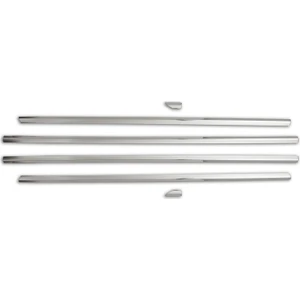 Opel Insignia (2017-2018-2019-2020-2021)  6 Parça Pas.çelik Krom Cam Çıtası Insignia