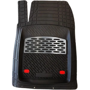 Team Car Safir Mercedes 200 UYUMLU Derin Havuzlu 3D Paspas Krom Gri