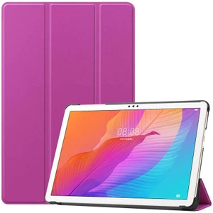 Case 4U Huawei Mate Pad T10S Kılıf Smart Cover Katlanabilir Standlı Tablet Akıllı Kapak Pembe