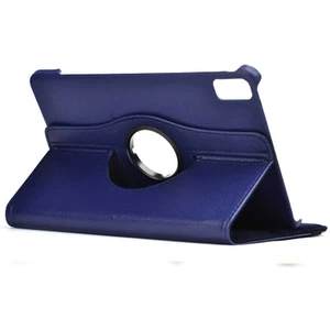 Case 4U Huawei Mate Pad 10.4 Kılıf Uyku Modlu 360 Derece Dönebilen Standlı Tablet Kılıfı Lacivert