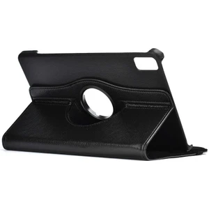 Case 4U Huawei Mate Pad 10.4 Kılıf Uyku Modlu 360 Derece Dönebilen Standlı Tablet Kılıfı Siyah