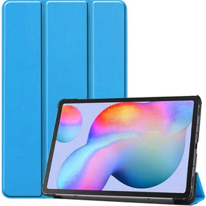 Case 4U Huawei Mate Pad T8 Kılıf Smart Cover Katlanabilir Standlı Tablet Akıllı Kapak Mavi