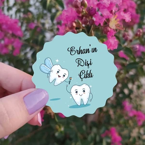 Yaşam Baskı Ahşap Diş Buğdayı Magnet (25'li)