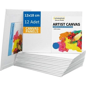 Tuval 12X18 cm 12 Adet