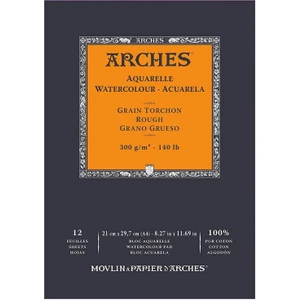 Suluboya Defteri Rough Natural White 300 gr A4 12 Sayfa