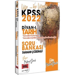 Yargı Yayınevi 2022 KPSS Lise Ön Lisans Divanı Tarih Tamamı Çözümlü Soru Bankası