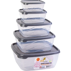 Bee Home Saklama Kabı 5'li