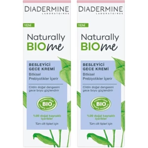 Naturally Bio Me Besleyici Gece Kremi 50 ml x 2 Adet