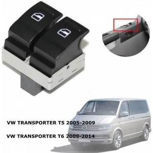 Volkswagen Transporter T6 Sol Çiftli Cam Düğmesi (2009-2014)