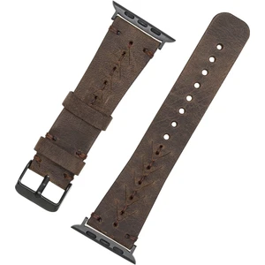 Apple Watch Uyumlu Deri Kordon 42-44MM G6 Boras