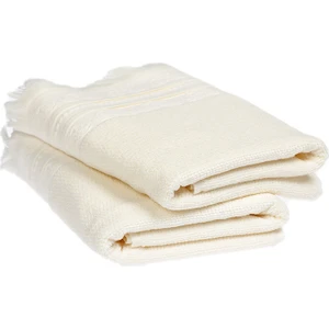 Betty 2'li Havlu Krem 50 x 90 Saçaklı