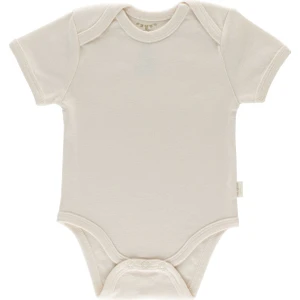 Gots Organik Sertifikalı Kısa Kollu Bebek Body