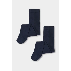 Mem Socks 2'li Desensiz Pamuklu Çocuk Külotlu Çorap
