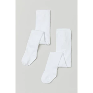 Mem Socks 2'li Desensiz Pamuklu Çocuk Külotlu Çorap