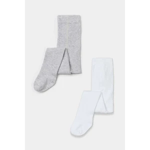 Mem Socks 2'li Desensiz Pamuklu Çocuk Külotlu Çorap