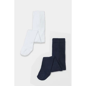 Mem Socks 2'li Desensiz Pamuklu Çocuk Külotlu Çorap
