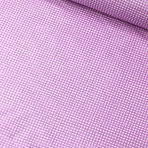 Lila Minik Pötikare Poplin Kumaş