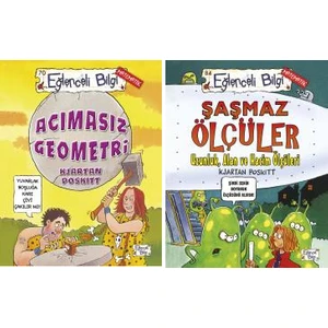 Eğlenceli Bilgi Matematik 2 Kitap Set / Acımasız Geometri - Şaşmaz Ölçüler