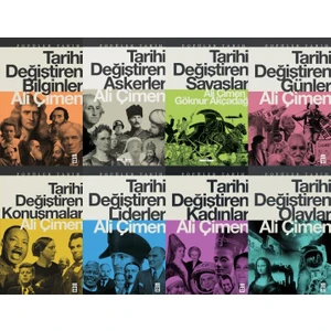 Popüler Tarih - Tarihi Değiştirenler Seti 8 Kitap - Ali Çimen