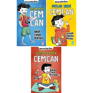 Patlak Zeka Cemcan 1-2-3. Kitaplar Set - Birsen Ekim Özen