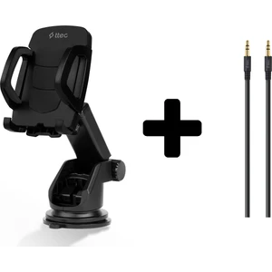 Flexgrip Comfort Universal Araç Telefon Tutucu + Ttec Stereo Aux Kablo 1 M