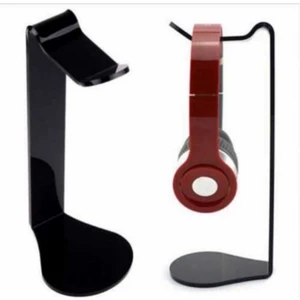 Ps Stickers Kulaklık Standı Siyah Kulaklık Askı Akrilik Masa Üstü Stand Headphone Ünitesi Oyuncu Stant Tutucu