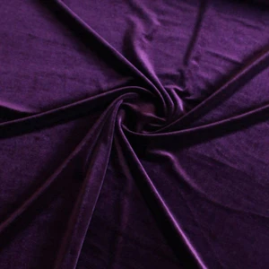 Mor Ipek Kadife Kumaş