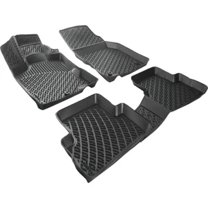 Mitsubishi L200 2005-2018 Paspas Siyah 3D Havuzlu Tam Uyumlu