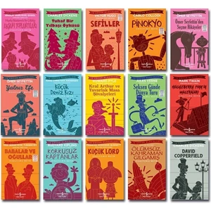 İlköğretim Dünya Çocuk Klasikleri Yüz Temel Eser 15 Kitap