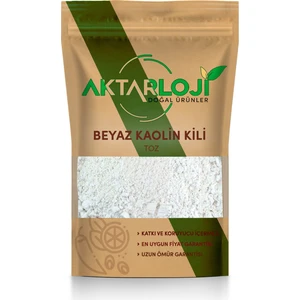 Cilt ve Yüz Maskesi Için Toz Kaolin Kili 1 kg