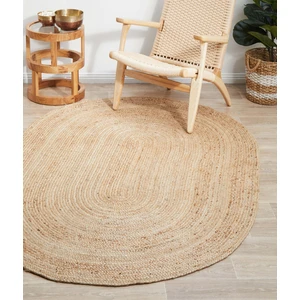 Natura El Dokuma Jüt Bohem Tarz Otantik Salon Oturma Odası Koridor Yatak Odası Natural Halı 00024A