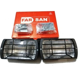 Farsan Sis Farı Doğan Slx Şeffaf Cam 55W H3 Takım
