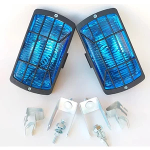 Farsan Sis Farı Doğan Slx Mavi Camlı 55W H3 Takım