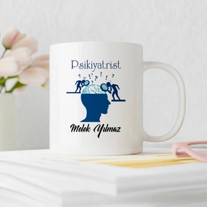 Baskı Kenti Psikiyiatrist  Tasarımlı Kişiye Özel Kupa Bardak