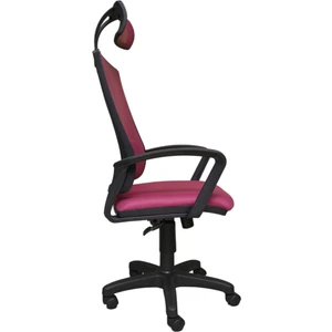 Obc Ofis Büro Concept Nadya Çalışma Koltuğu Makam Koltuğu Öğrenci Çalışma Sandalyesi Pembe