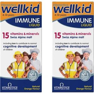 Wellkid® Immune Liquid 2 Adet 150 ml