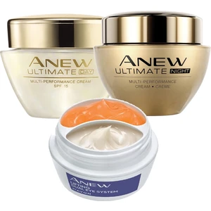 Anew Ultimate Gece Gündüz Yüz Kremi ve Lift Ikili Göz Çevresi Bakım Paketi