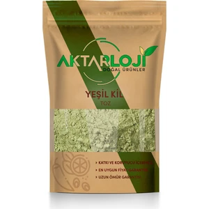 Toz Yeşil Kil Cilt ve Yüz Maskesi İçin 50 gr