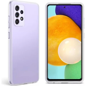 Fitcase Samsung Galaxy A52 (A525) Kılıf Kamera Korumalı Silikon Şeffaf