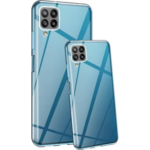 Fitcase Samsung Galaxy A12 (A125) Kılıf Kamera Korumalı Silikon Şeffaf