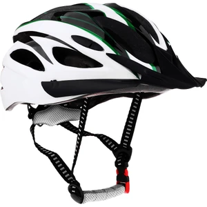 Strade Store Yetişkinler Güvenlik Kask Bisiklet Rulo Inline Paten Bisiklet Beyaz Yeşil (Yurt Dışından)