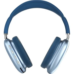 P9 Air Max  Bluetooth Kulaküstü Kulaklık Mavi