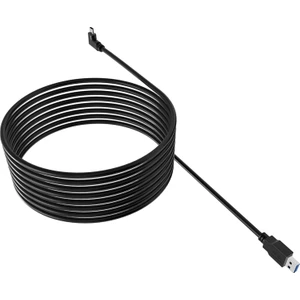 Strade Store Quest Link Için 10FT Kablo 3.2 Tip-C Dik Açısı USB Için Bir Şarj Kablosu USB 3.0 C Yazın (Yurt Dışından)