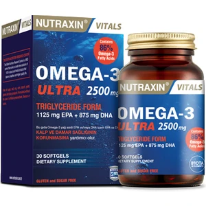 Omega 3 Ultra 2500 Mg Balık Yağı 30 Yumuşak Kapsül