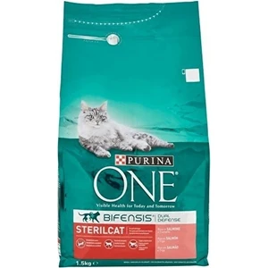 One Steril Cat Somonlu Yetişkin Kedi Maması 1.5 kg