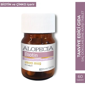 Dermo Clean Alopecia Biotin 2500 Mcg 60 Tablet
