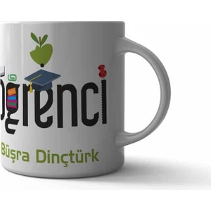 Sevimli Hediye Öğrenci Kupa Bardak