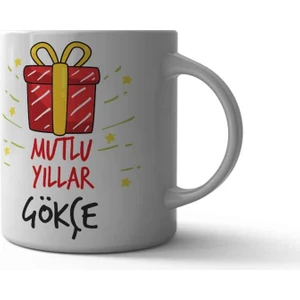 Sevimli Hediye Mutlu Yıllar Kupa Bardak