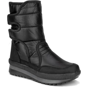 Alves Kar Botu Içi Kürklü Cırt Cırtlı Kaymaz Taban Ayakkabı